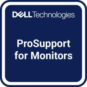 DELL Upgrade van 3 jaren Basic Advanced Exchange tot 3 jaren ProSupport for monitors