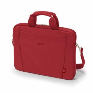DICOTA Eco Slim Case BASE 35,8 cm (14.1") Aktetas Rood