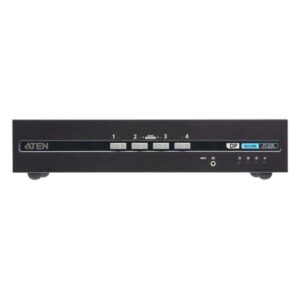 ATEN 4-Poort USB DisplayPort Dual Display Secure KVM Schakelaar (overeenkomstig PSD PP v4.0)
