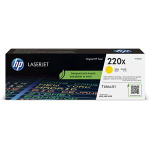 HP 220X originele LaserJet-tonercartridge, geel