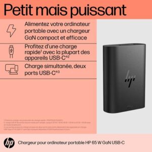 HP 65W GaN USB-C laptoplader