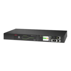 APC AP4423A - Automatic Transfer Switch, (8x) C13 + (1x) C19, 3680W, Rack mountable