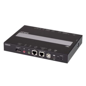 ATEN 1-Lokaal/Extern delen toegang 4K DisplayPort KVM-over-IP schakelaar met enkelvoudige poort