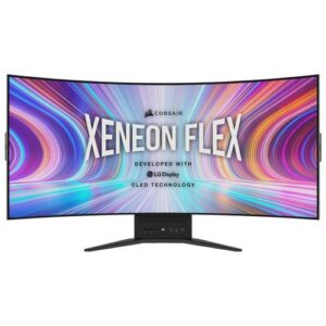 Corsair XENEON FLEX computer monitor 114,3 cm (45") 3440 x 1440 Pixels OLED Zwart