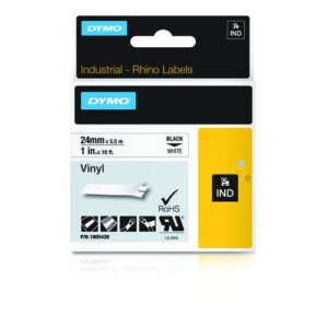 DYMO 1805430 labelprinter-tape Zwart op wit