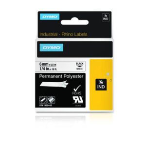 DYMO 1805442 labelprinter-tape Zwart op wit