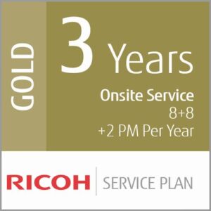 Ricoh 3 Jaar Goud Serviceplan (Laag-Vol Productie)