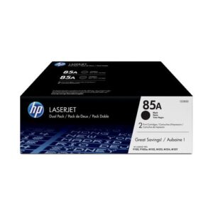 HP 85A originele zwarte LaserJet tonercartridge, 2-pack