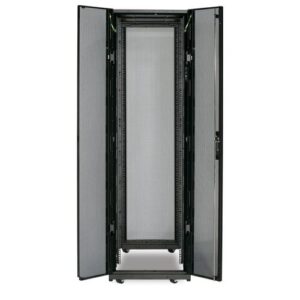 APC NetShelter SX 42U 600mm(b) x 1070mm(d) 19" IT rack, behuizing zonder zijpanelen, zwart