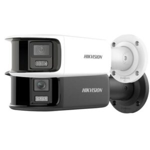 Hikvision Pro Series with ColorVu DS-2CD2T87G2P-LSU/SL(4mm)(C)/O-STD/BLACK Kogel (vorm) IP-beveiligingscamera Binnen 5120 x 1440 Pixels Plafond/muur