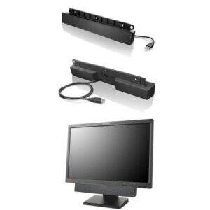 Lenovo USB Soundbar Zwart 2.0 kanalen 2,5 W