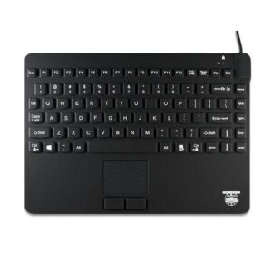 Man & Machine Slim Cool Plus toetsenbord Medisch USB QWERTY US International Zwart