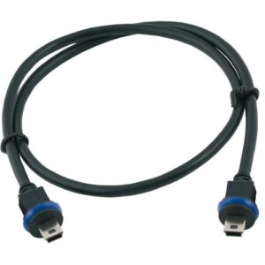Mobotix MX-CBL-MU-STR-5 USB-kabel USB 2.0 5 m Mini-USB A Zwart