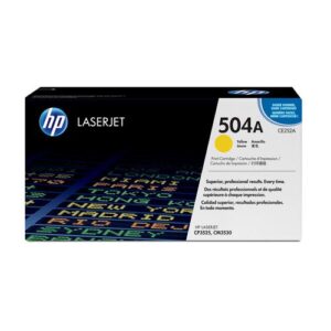HP 504A originele gele LaserJet tonercartridge