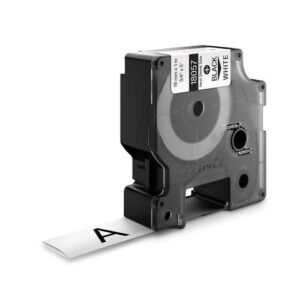 DYMO 18057 labelprinter-tape Zwart op wit