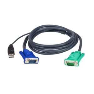 ATEN 1.8M USB KVM Kabel met 3 in 1 SPHD