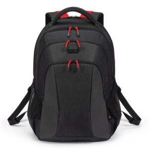 DICOTA D32119-RPET rugzak Casual rugzak Zwart, Rood Polyester, Gerecycleerd polyethyleentereftalaat (rPET)