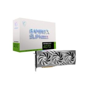 MSI GAMING GeForce RTX 4070 X SLIM WHITE 12G NVIDIA 12 GB GDDR6X