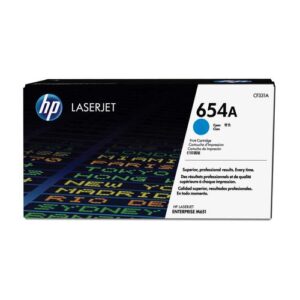 HP 654A originele cyaan LaserJet tonercartridge