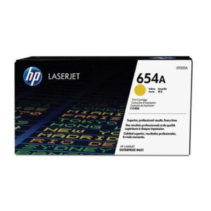 HP 654A originele gele LaserJet tonercartridge