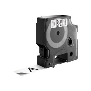 DYMO D1 -Standard Labels - Black on White - 19mm x 7m