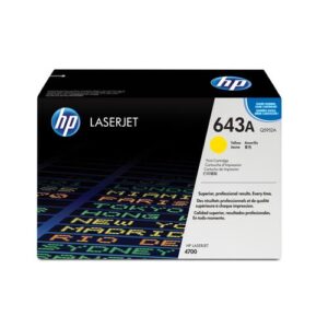 HP 643A originele gele LaserJet tonercartridge
