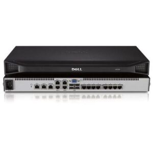 DELL DAV2108 KVM-switch Rack-montage Zilver