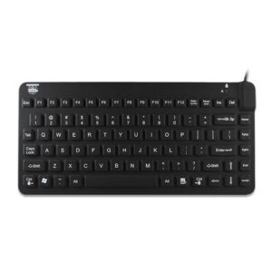 Man & Machine Slim Cool toetsenbord Medisch USB QWERTY US International Zwart