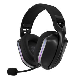 Oniverse Polaris Headset Bedraad en draadloos Hoofdband Gamen USB Type-C / USB Type-A Bluetooth Zwart