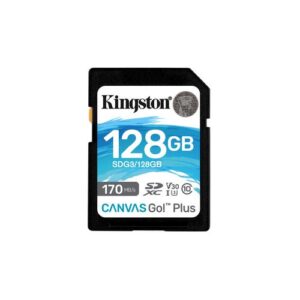 Kingston Technology 128GB SDXC Canvas Go Plus 170R C10 UHS-I U3 V30