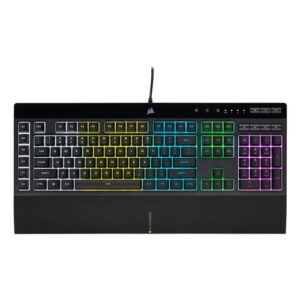 Corsair K55 RGB PRO toetsenbord Gamen USB QWERTY Amerikaans Engels Zwart