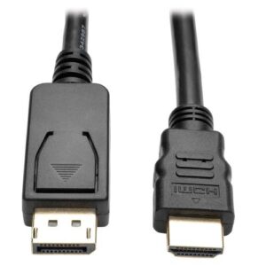 Tripp Lite P582-006-V2-ACT video kabel adapter 1,8 m DisplayPort HDMI Zwart