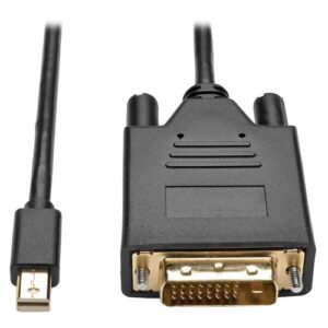 Tripp Lite P586-003-DVI-V2 video kabel adapter 0,91 m Mini DisplayPort DVI-D DL Zwart