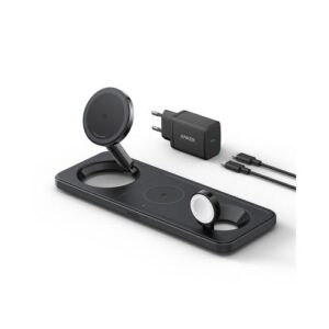 Anker MagGo Universeel Zwart USB Draadloos opladen Snel opladen Binnen