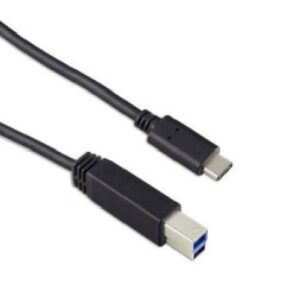 Targus ACC924EUX USB-kabel USB 3.2 Gen 2 (3.1 Gen 2) 1 m USB C USB B Zwart