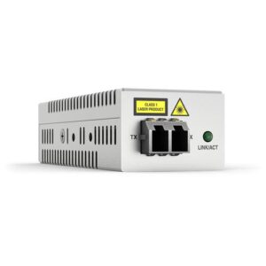 Allied Telesis AT-DMC1000/LC-30 netwerk media converter 1000 Mbit/s 850 nm Multimode Grijs