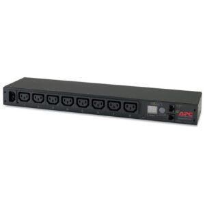 APC Rack PDU, Metered, 0U/1U, 10A, 230V, (8x) C13, C14 stekker