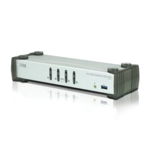 ATEN 4-poorts USB 3.0 DisplayPort KVMP™-schakelaar (kabels meegeleverd)