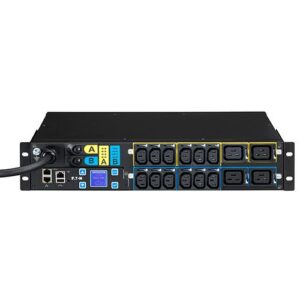Eaton EMAH06 energiedistributie 16 AC-uitgang(en) 2U Zwart