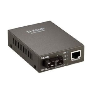 D-Link DMC-F02SC/E netwerk media converter 100 Mbit/s Zwart