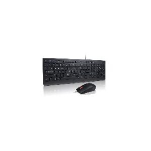 Lenovo 4X30L79922 toetsenbord Inclusief muis Universeel USB QWERTY Zwart
