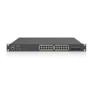 EnGenius ECS2528FP netwerk-switch Managed L2+ Gigabit Ethernet (10/100/1000) Power over Ethernet (PoE) Zwart