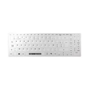 Man & Machine Its Cool Flat toetsenbord Universeel USB AZERTY Belgisch Wit
