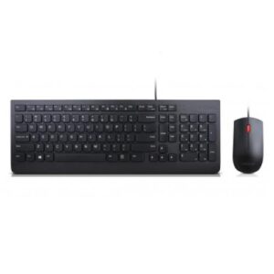 Lenovo 4X30L79915 toetsenbord Inclusief muis Universeel USB QWERTY Spaans Zwart