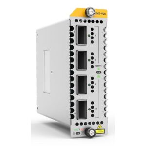 Allied Telesis AT-XEM2-4QS network switch module 40 Gigabit Ethernet