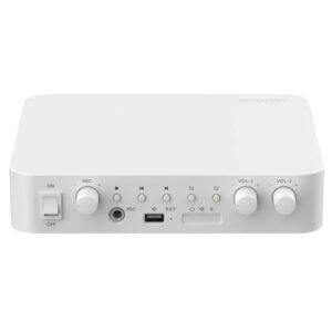 Hikvision DS-QAE1A80G1-VB audio versterker 2.0 kanalen Wit
