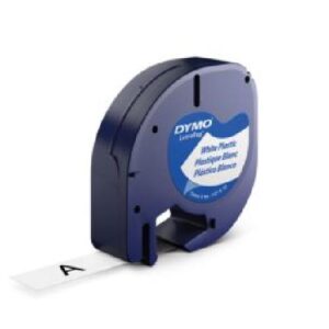 DYMO 12mm LetraTAG Plastic tape labelprinter-tape