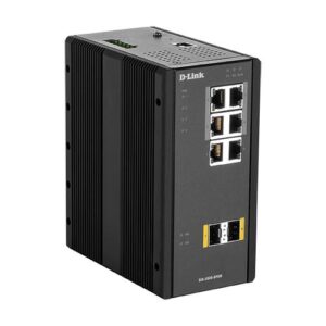 D-Link DIS‑300G‑8PSW Managed L2 Gigabit Ethernet (10/100/1000) Power over Ethernet (PoE) Zwart