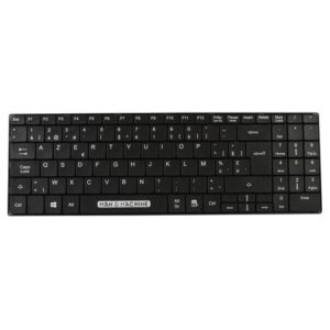Man & Machine Its Cool toetsenbord Universeel USB AZERTY Belgisch Zwart