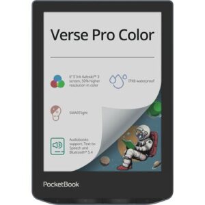 PocketBook Verse Pro Color e-book reader Touchscreen 16 GB Wifi Zwart, Blauw